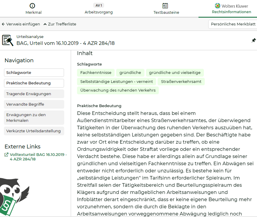 Kasaia Rechtsinformationen