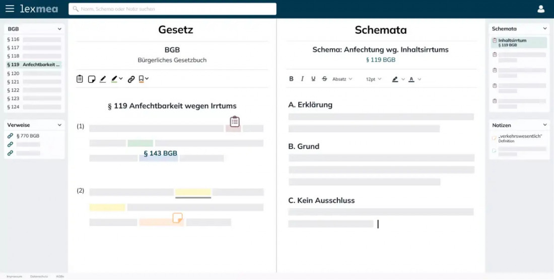 Lexmea Screenshot