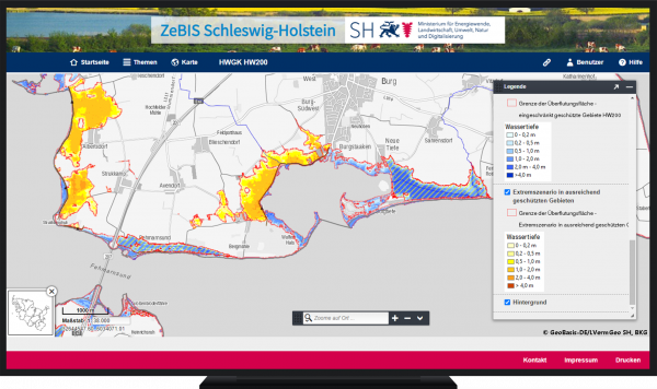 Interaktive Hochwasserkarten | VdZ|Verwaltung Der Zukunft