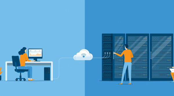 Rechenzentrum Cloud